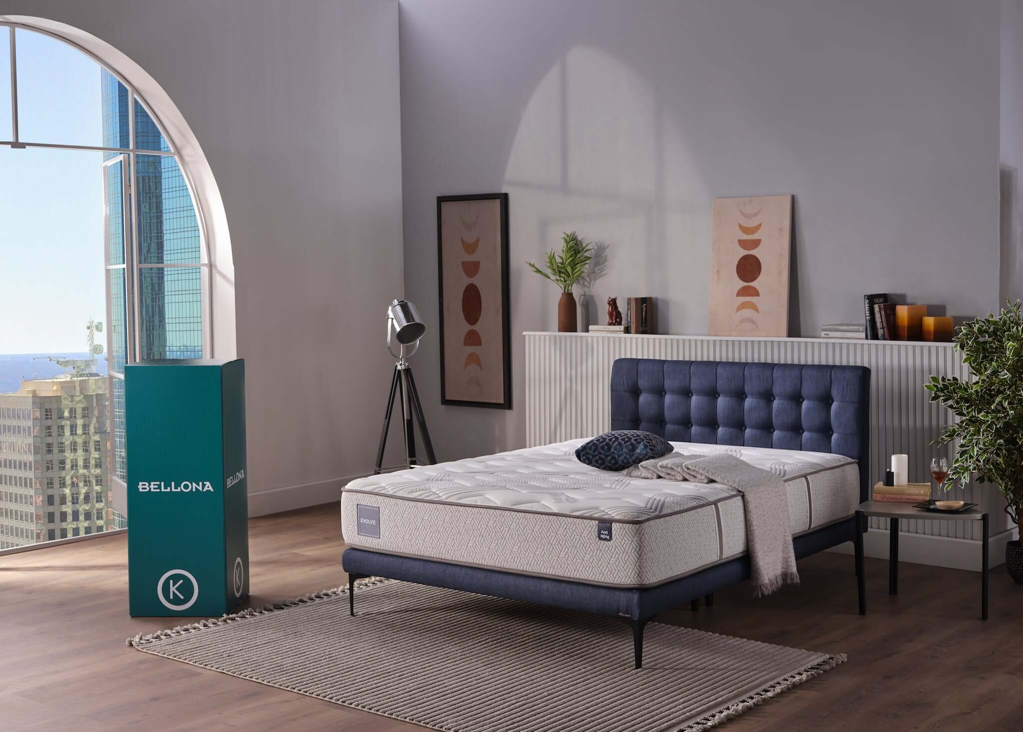 BSLEEP Evolve Medium Plush Mattresses 12" Inches High