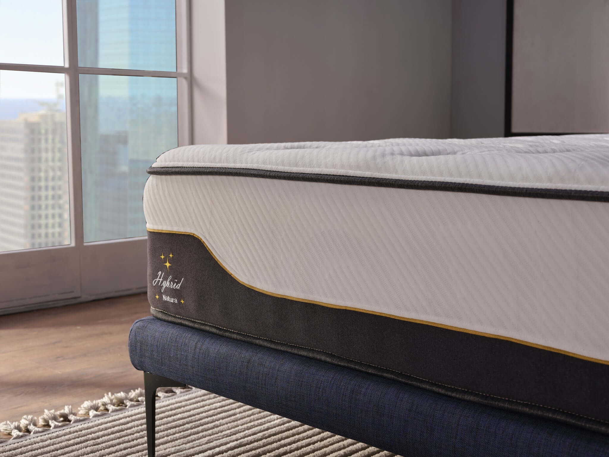 BSLEEP Natura Hybrid Medium Firm Mattress 13" Inch by Bellona | Bsleep